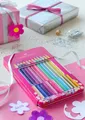 Faber-Castell 201737 Sparkle zsírkréta, díszdobozban 12 db