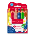 Faber-Castell Grippy színes ceruza - 6 szín