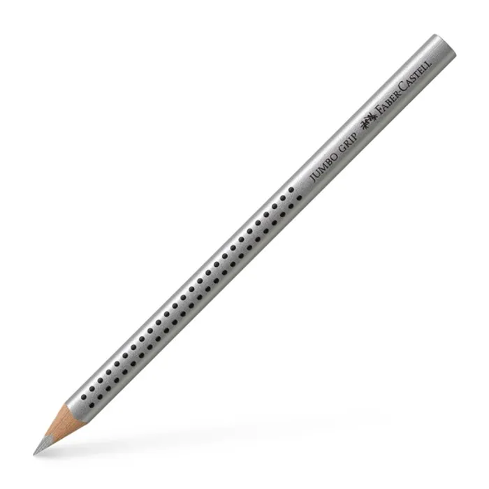 Termék főképe Pastelka Jumbo Grip stříbrná Faber Castell 110982