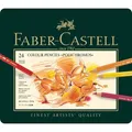 Pastelka Polychromos plech.krabička 24ks Faber Castell 110024