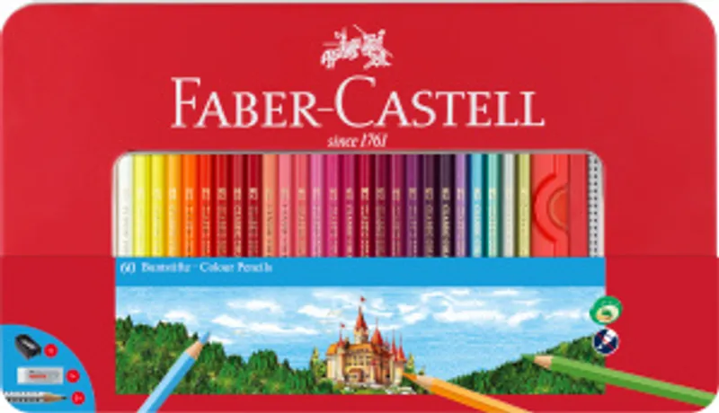 Termék főképe Pastelka šestihranná, dárkový box 60ks  Faber Castell 115894