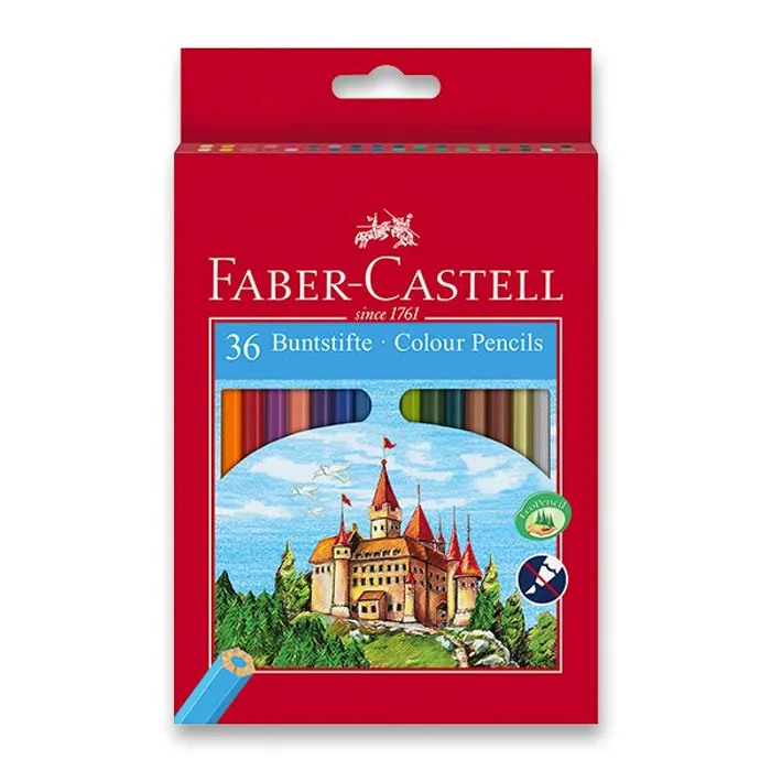 Termék főképe Pastelka šestihranná, pap.krabička 36ks Faber Castell 120136