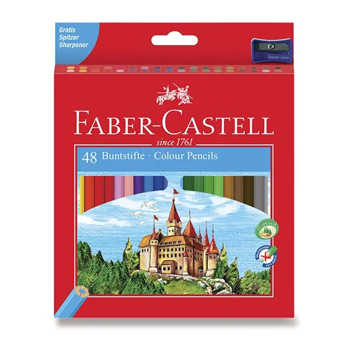 Termék főképe Pastelka šestihranná, pap.krabička 48ks Faber Castell 120148