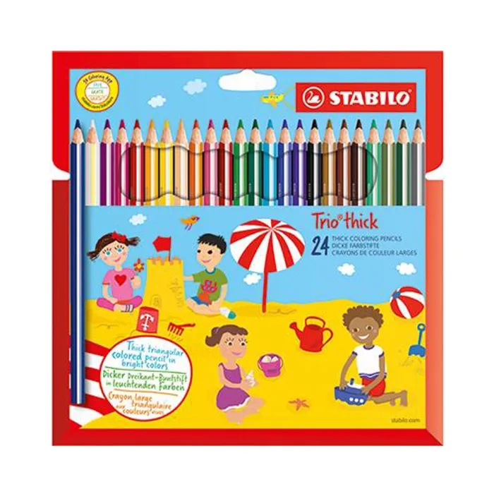 Termék főképe Pastelka Stabilo Trio 24 barev