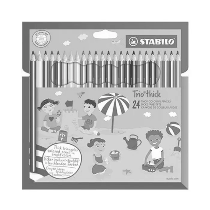 Termék főképe Pastelka Stabilo Trio 24 barev