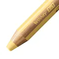 Zsírkréta, vízvonal és viasztoll egyben STABILO woody 3 az 1-ben - 18 db-os készlet+élező+kefe