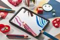 Pastelka, vodovka & voskovka v jednom STABILO woody 3 in 1 duo - žlutá/azurová modrá