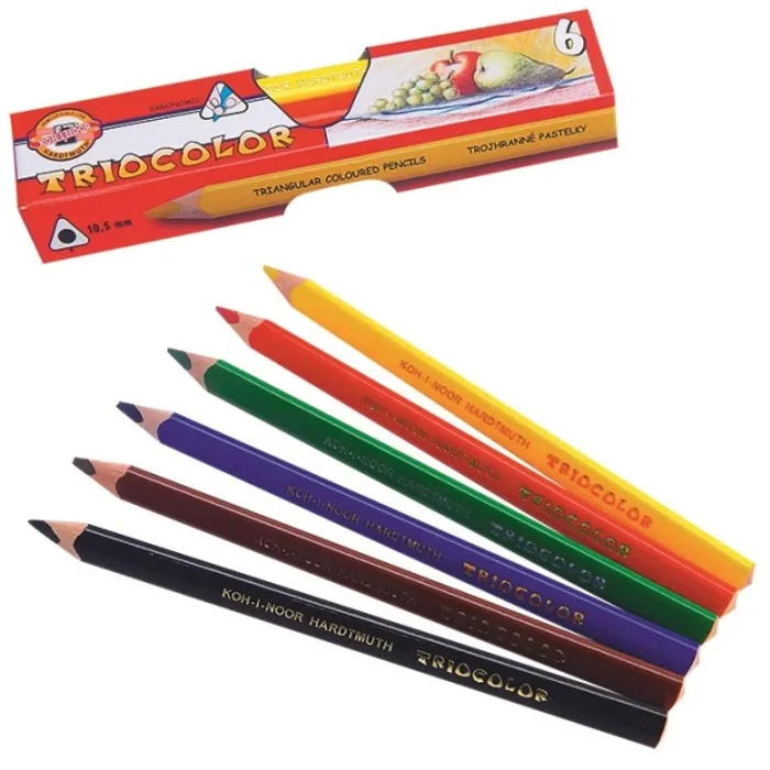 Termék főképe Pastelky 3151/6 trojhranné silné lakované KOH-I-NOOR