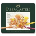 Következő termékkép Ceruzák Faber-Castell 110024 Polychromos bádogdoboz, 24 szín