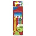 Ceruzák Faber-Castell 110906 Jumbo Grip 6 színben