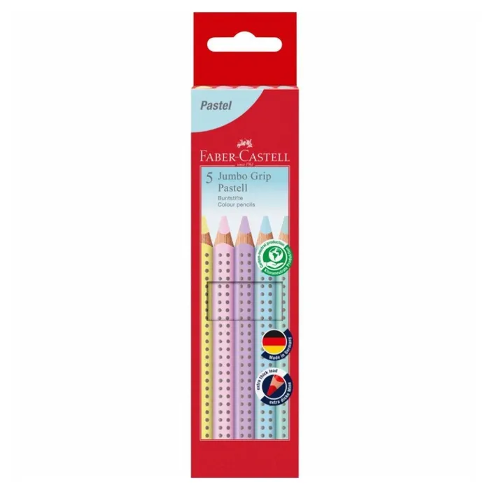 Termék főképe Pastelky Faber-Castell 110991 Jumbo Grip Pastel 5 barev