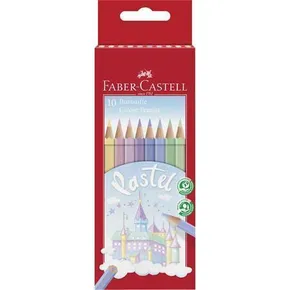 Ceruzák Faber-Castell 111211 Pasztell 10 szín