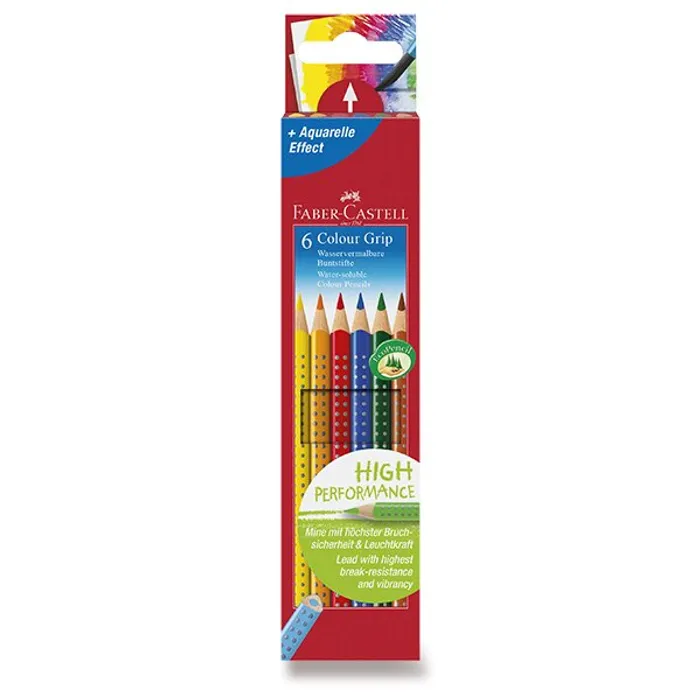 Termék főképe Pastelky Faber-Castell 112406 Grip 2001 6 barev