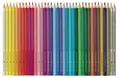 Ceruzák Faber-Castell 112435 Grip 2001 bádogdoboz, 36 szín