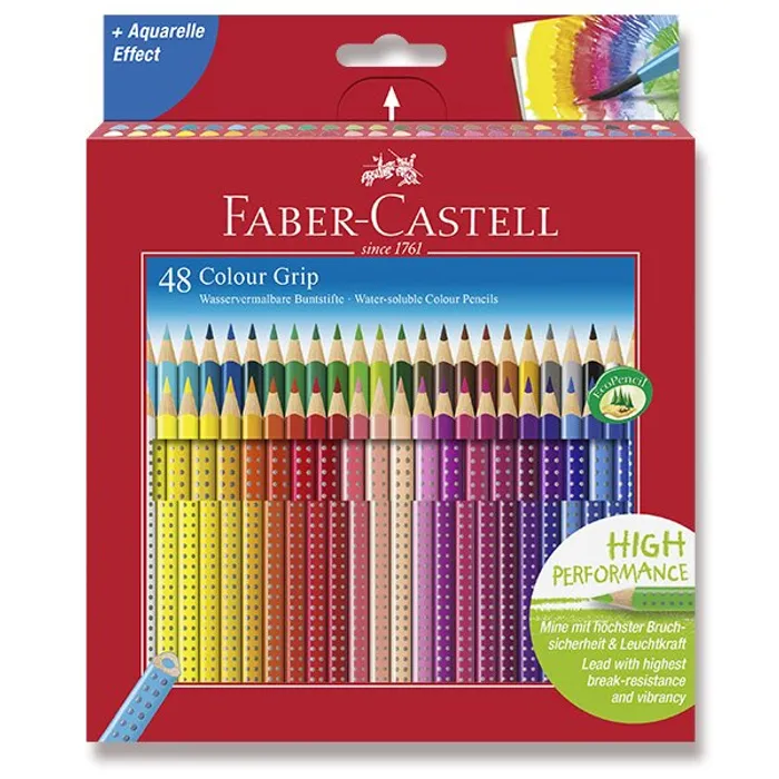 Termék főképe Pastelky Faber-Castell 112449 Grip 2001 48 barev