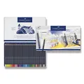 Ceruzák Faber-Castell 114736 Goldfaber bádogdoboz, 36 szín