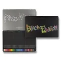 Ceruzák Faber-Castell 116437 Black Edition 36 színben