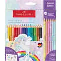 Ceruzák Faber-Castell 201543 Color Grip Unicorn készlet, 24 db