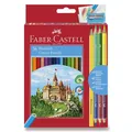 Faber-Castell zsírkréták 36 szín + 6 szín
