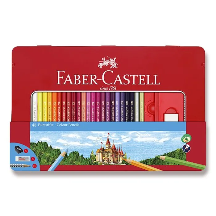 Termék főképe Pastelky Faber-Castell 48 barev + příslušenství 115888
