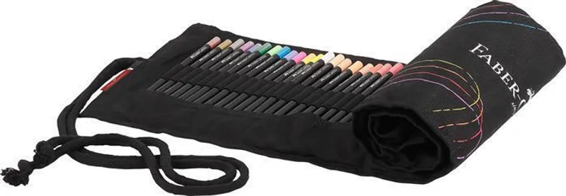 Termék főképe Pastelky Faber-Castell Black Edition rolovací pouzdro, 72 ks