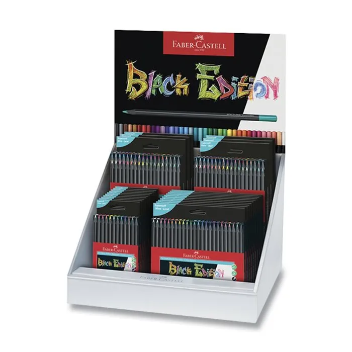 Termék főképe Pastelky Faber-Castell Black Edition stojánek, 26 ks balení