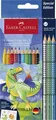 Következő termékkép Faber-Castell Color Grip dinoszaurusz zsírkréta készlet, 13 db