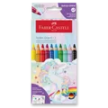 Faber-Castell Color Grip Jumbo Unicorn zsírkréta, 10 szín
