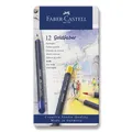 Faber-Castell Goldfaber zsírkréta fémdoboz, 12 szín