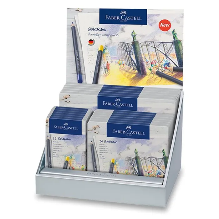 Termék főképe Pastelky Faber-Castell Goldfaber stojánek, 19 ks