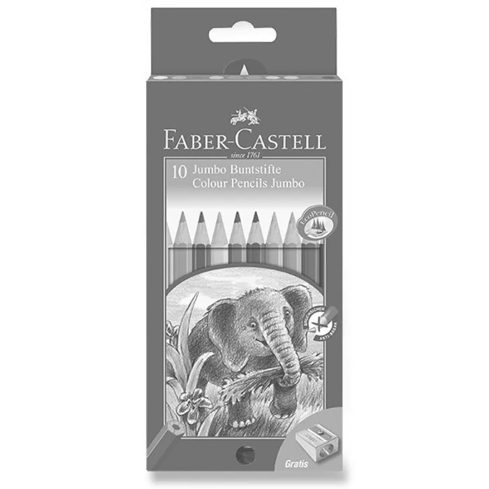 Termék főképe Pastelky Faber-Castell Jumbo 10 barev