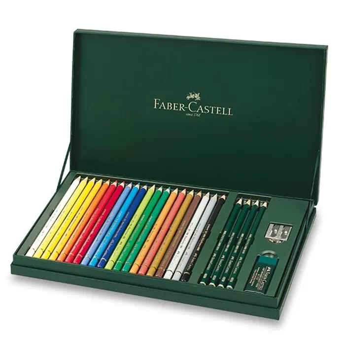 Termék főképe Pastelky Faber-Castell Polychromos 210051 -20 barev s příslušenstvím
