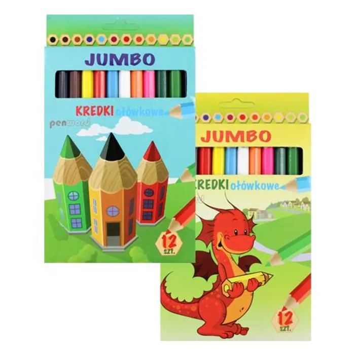 Termék főképe pastelky Jumbo šestihranné 12 ks