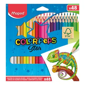 Maped Color' Peps zsírkréta, 48 színben