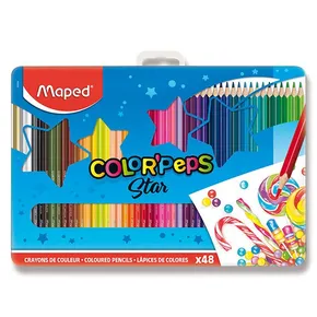 Maped Color'Peps Metal Box zsírkréta, 48 színben