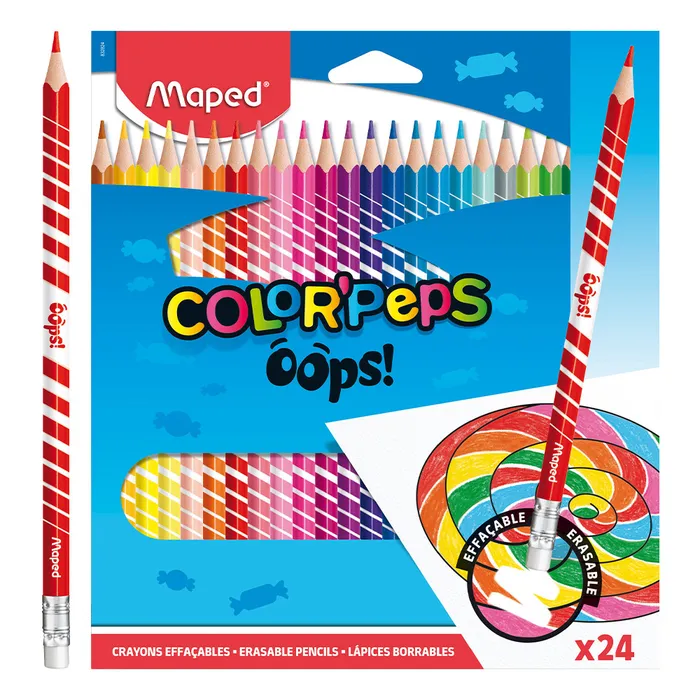 Termék főképe Pastelky Maped Color´Peps Oops s pryží 24 barev