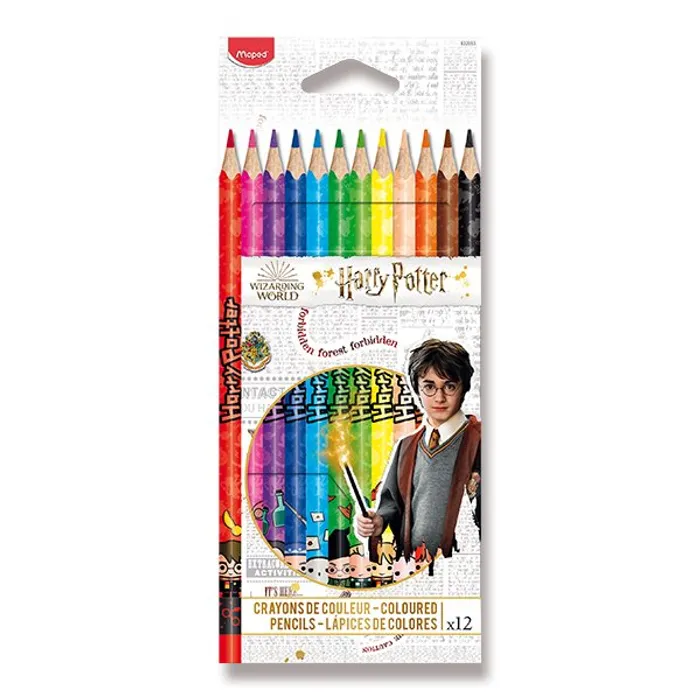 Termék főképe Pastelky Maped Color'Peps Harry Potter 12 barev