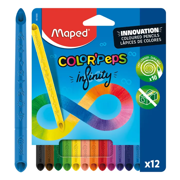 Termék főképe Pastelky Maped Color'Peps Infinity 12 barev