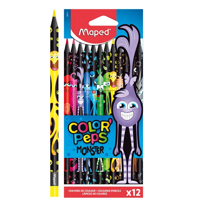 Termék főképe Pastelky Maped Color'Peps Monster 12 barev