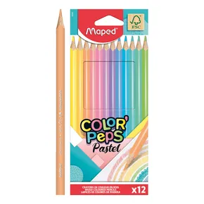 Crayons Maped Color'Peps Pastel 12 szín