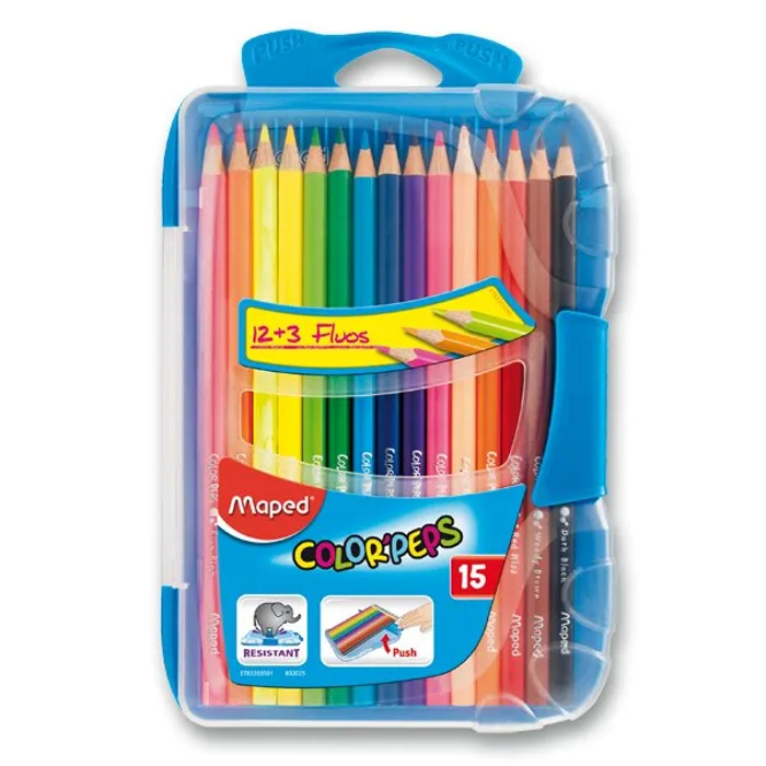 Termék főképe Pastelky Maped Color'Peps Smart Box - 15 barev