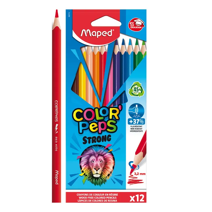 Termék főképe Pastelky Maped Color'Peps Strong 12 barev
