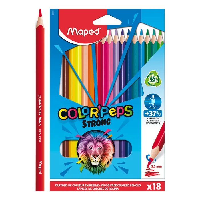 Termék főképe Pastelky Maped Color'Peps Strong 18 barev