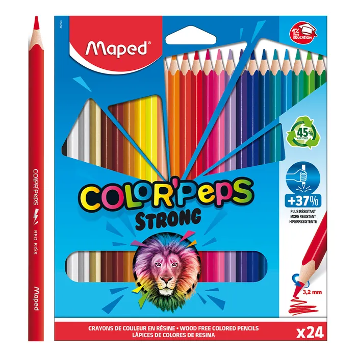 Termék főképe Pastelky Maped Color'Peps Strong 24 barev