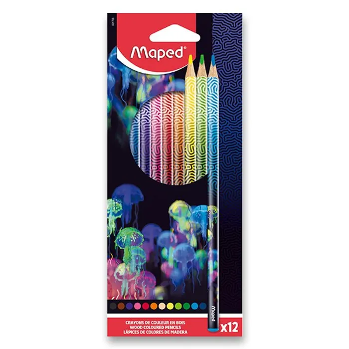 Termék főképe Pastelky Maped Deepsea Paradise 12 barev