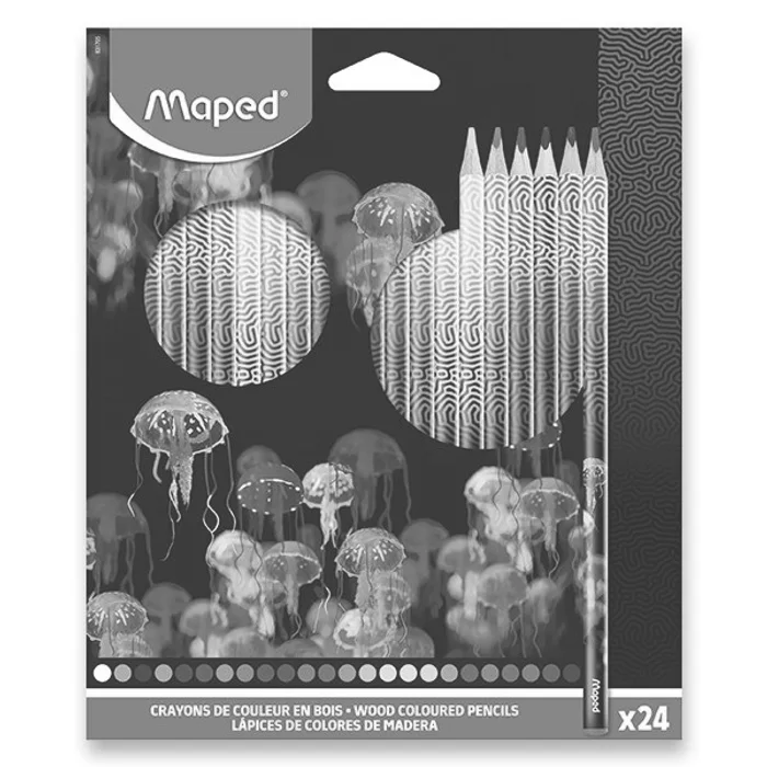 Termék főképe Pastelky Maped Deepsea Paradise 24 barev