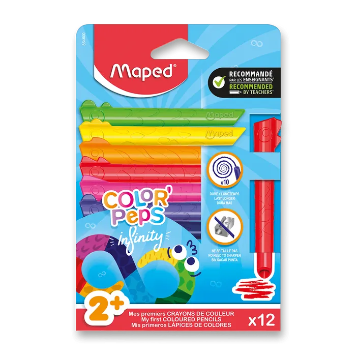 Termék főképe Pastelky Maped Infinity Kidy Jumbo - 12 ks