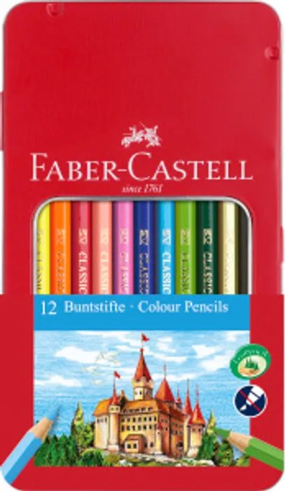 Termék főképe Pastelky šestihranné, dárkový boy 12ks Faber Castell (115801)