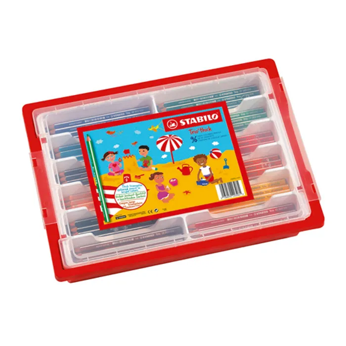 Termék főképe Pastelky STABILO Trio Silná 96 ks (12 barev) – školní balení