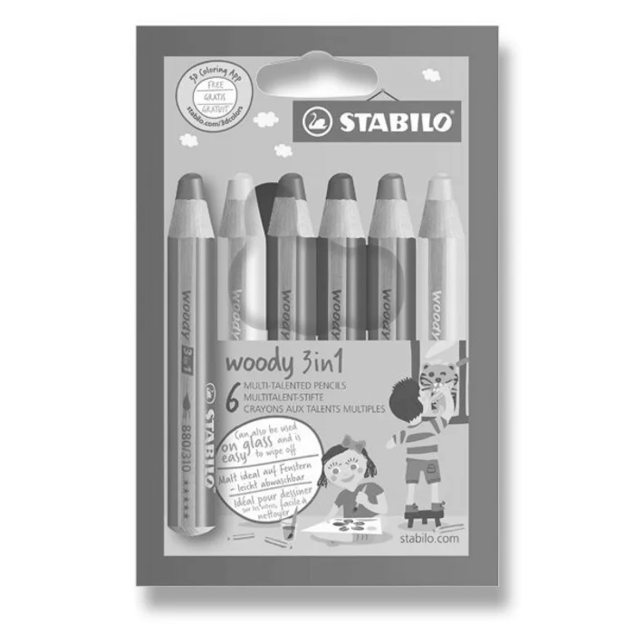 Termék főképe Pastelky Stabilo Woody 3 in 1 6 barev